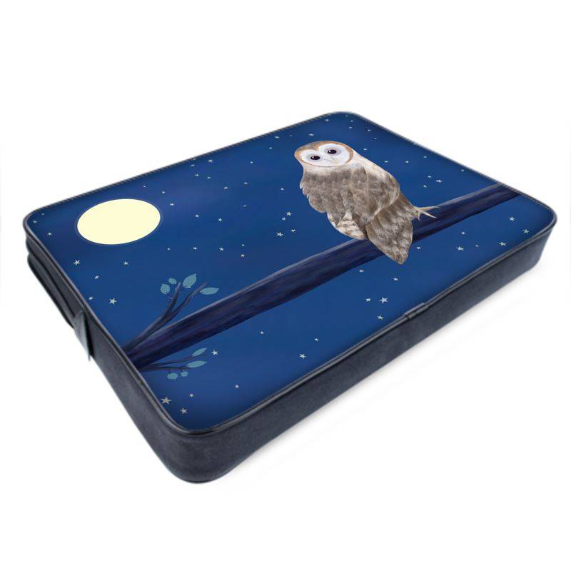 Laptop Bag Barn Owl in Moonlight